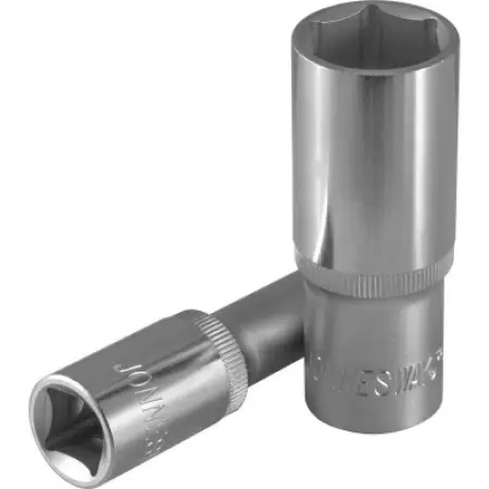 Головка торцевая глубокая 6-гранная 1/2"DR, 23 мм, Jonnesway, S04HD4123