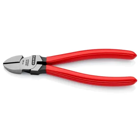 Бокорезы, 160 мм, фосфатированные, обливные ручки, KNIPEX KN-7001160SB