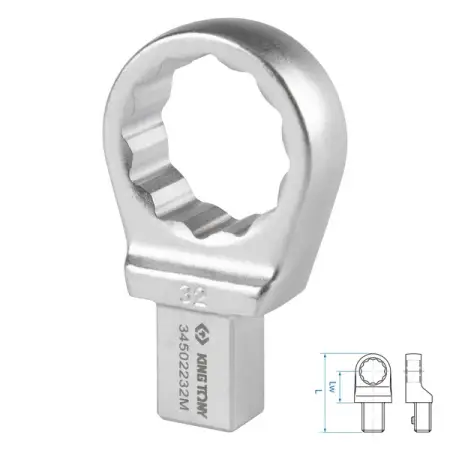 Насадка накидная серии FIT, 32 мм, 14x18 мм KING TONY 34502232M