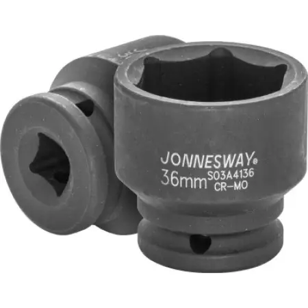 Головка торцевая ударная 6-гранная 1/2"DR, 36 мм, Jonnesway, S03A4136