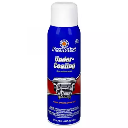 Антикоррозийное защитное покрытие, 454 г, аэрозоль, Permatex Undercoating