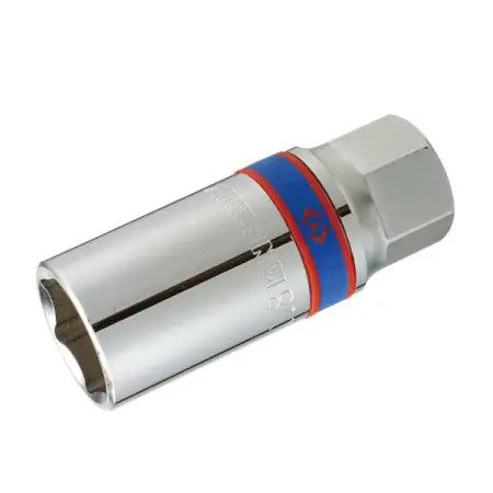 KING TONY 463521R Головка торцевая свечная 1/2 дюйма шестигранная 21 мм