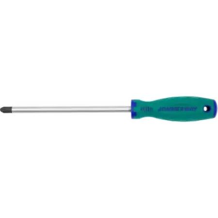 Отвертка стержневая крестовая ANTI-SLIP GRIP, PH4x200 мм, Jonnesway, D71P4200
