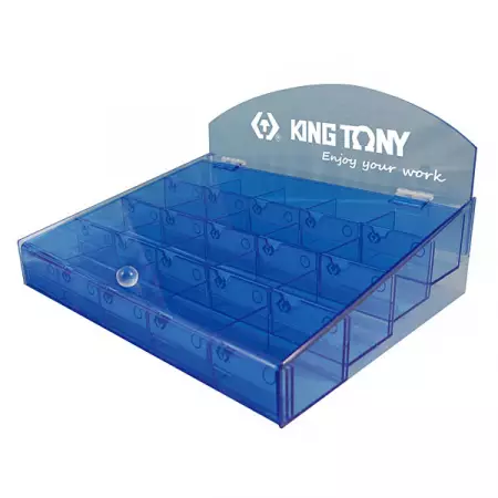 KING TONY 87352 Стенд демонстрационный пластиковый для вставок (бит) King Tony