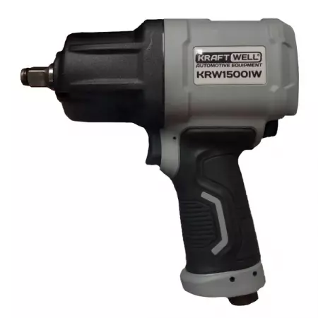 Гайковерт пневматический ударный 1/2”, 1500 Нм, KraftWell KRW1500IW