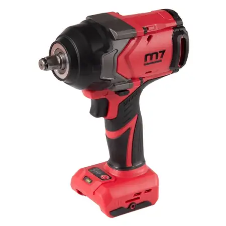 Гайковерт аккумуляторный ударный 1/2", 1600 Нм, 18 В, без аккум. и ЗУ, MIGHTY SEVEN DW-406