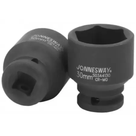 Головка торцевая ударная 6-гранная 1/2"DR, 30 мм, Jonnesway, S03A4130
