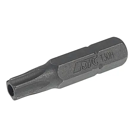 Бита TORX с отверстием T30Hx30 мм, 1/4", JTC-1143030