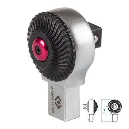 Насадка трещоточная серии FIT, 3/8", 9x12 мм KING TONY 34503103R
