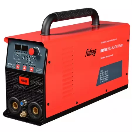 Сварочный инвертор Fubag INTIG 200 AC/DC PULSE с горелкой FB TIG 26 5P 4m и газовым шлангом