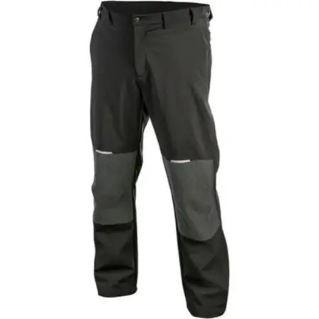 Рабочие штаны с мягкими вставками темно-синие HOEGERT Elde, размер 2XL HT5K366-2XL