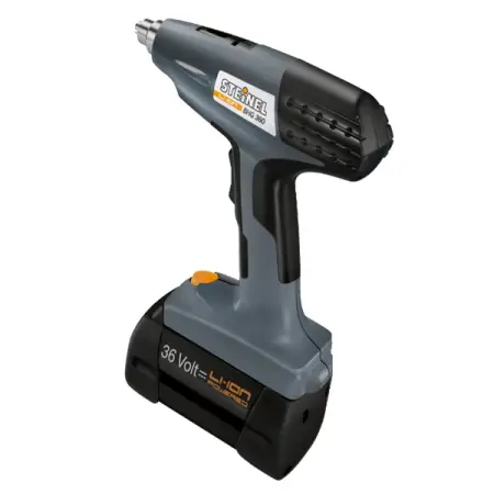 Термофен аккумуляторный 300 Вт с насадками и кейсом Steinel BHG 360 Li-Ion 351052