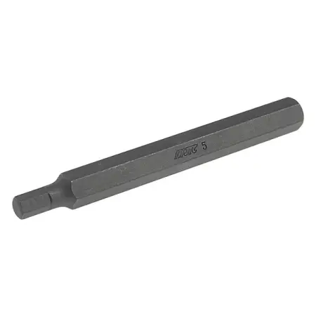 Бита HEX H5x80 мм, 5/16", удлиненная, JTC-1258005