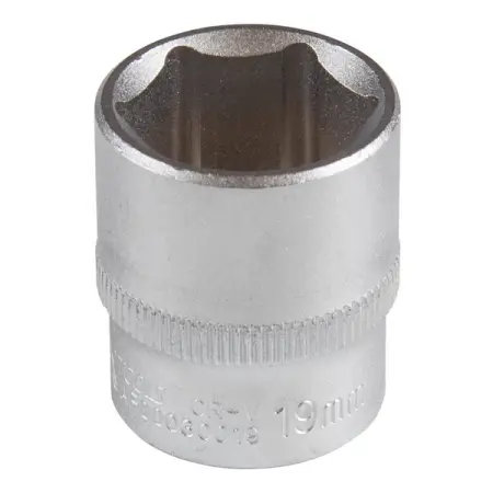 Головка торцевая стандартная шестигранная 3/8", 19 мм, AFFIX AF00030019