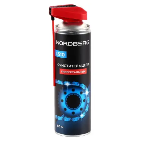 NORDBERG LS10-650 Очиститель цепи LS10, аэрозоль, 650 мл