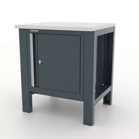 Верстак Premium однотумбовый, серый, Ferrum 11.110-7016
