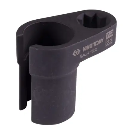 KING TONY 9AJ4122 Головка для кислородных датчиков 1/2", 22 мм, разрезная