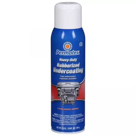 Антикоррозионное резиновое покрытие, 454 г, аэрозоль Permatex Heavy-Duty Rubberized Undercoating
