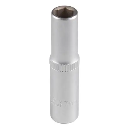 Головка торцевая глубокая шестигранная 1/4", 7 мм, AFFIX AF00120007