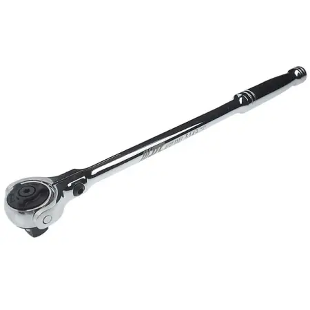 Ключ трещотка 3/8" 72 зуба 275 мм шарнирный, металлическая рукоятка JTC-5149