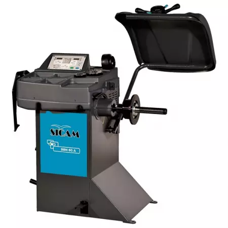 Балансировочный станок полуавтоматический SICAM SBM60A Blue (220V)