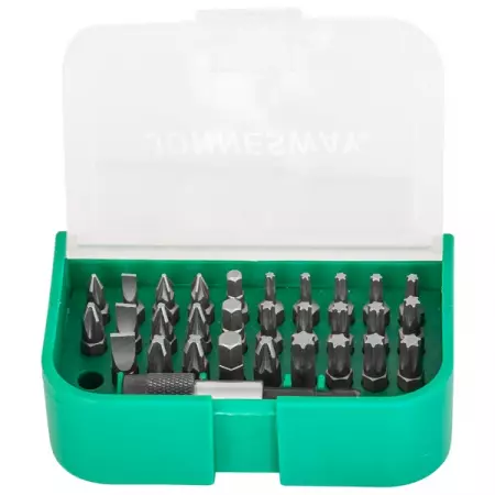 Набор вставок-бит 1/4"DR, 31 предмет, Jonnesway DBT31B