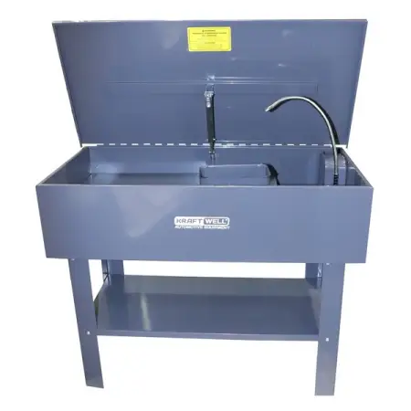 Установка для мойки деталей напольная электрическая, 150 л, KraftWell KRW-PW150