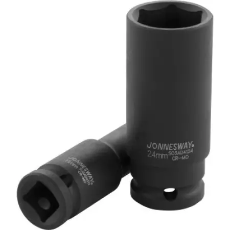 Головка торцевая ударная глубокая 6-гранная 1/2"DR, 9 мм, Jonnesway, S03AD4109
