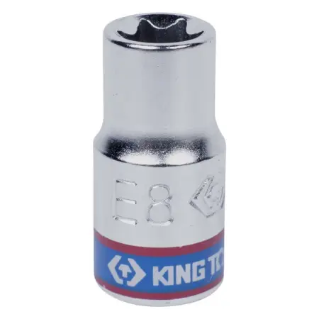 KING TONY 237510M Головка торцевая TORX Е-стандарт 1/4", E10