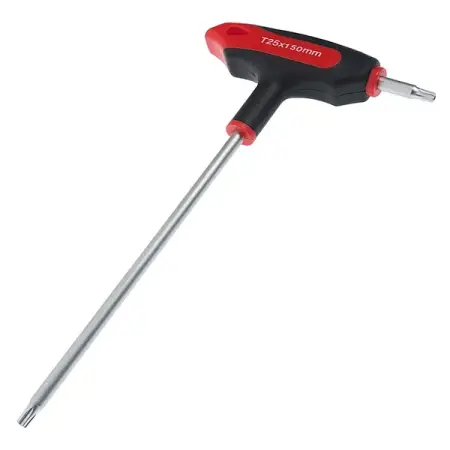 Ключ TORX/TORX с отверстием T25H Т-образный JTC-784825