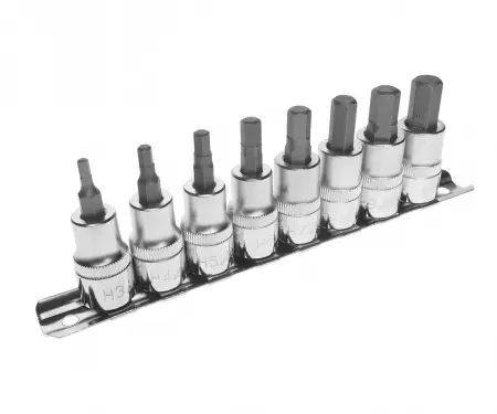 Набор бит-головок 3/8" HEX H3-H10 8 предметов JTC-H308H