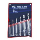 Набор ключей торцевых с шарниром 8-19 мм 6 предметов King Tony 1A06MR