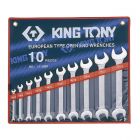 Набор ключей рожковых 6-28 мм 10 предметов King Tony 1110MR
