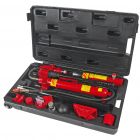 Набор инструментов для кузовных работ гидравлический, усилие 10т, 17 предметов в кейсе JTC-HB210