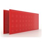 Инструментальная перфорированная панель для верстака Premium 1880 мм, красная, Ferrum 11.934-3000
