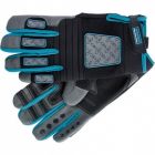 Рабочие перчатки универсальные, комбинированные, черный/синий, Deluxe, Gross, размер 2XL, 90335