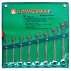 Набор ключей гаечных комбинированных удлиненных в сумке, 10-19 мм, 8 предметов, Jonnesway W264108PRS