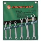 Набор ключей гаечных разрезных в сумке, 8-19 мм, 6 предметов, Jonnesway W24106S
