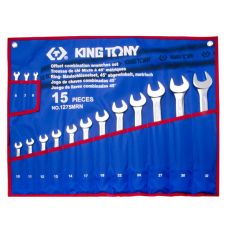 Набор ключей комбинированных 6-32 мм чехол из теторона 15 предметов King Tony 1215MRN02