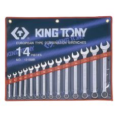 Набор ключей комбинированных 5/16 – 1-1/4 дюйма 14 предметов King Tony 1214SR