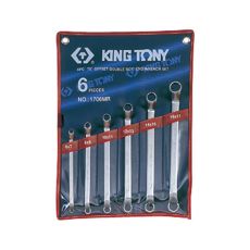 Набор ключей накидных 6-17 мм 6 предметов King Tony 1706MR