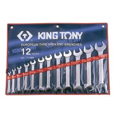 Набор ключей рожковых 6-32 мм 12 предметов King Tony 1112MR