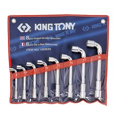 Набор ключей торцевых Г-образных 8-19 мм, 8 предметов King Tony 1808MR