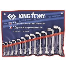 Набор ключей торцевых Г-образных 8-24 мм, 12 предметов King Tony 1812MR