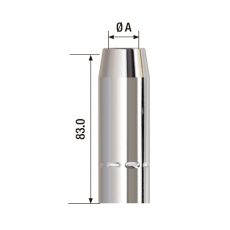 Газовое сопло 24,0 мм для FB 400 (5 шт) FUBAG FB400.N.24.0