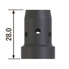 Диффузор газовый для горелки FB 500 черный (5 шт) FUBAG FB500.DCB