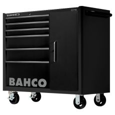 BAHCO 1475KXL6CBLACK Тележка инструментальная 40 дюймов, 6 ящиков, боковой шкаф