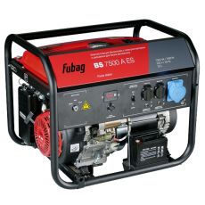 Генератор (электростанция) бензиновый с электростартером и разъемом для блока автоматики Fubag BS 7500 A ES