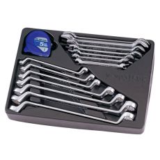 Набор ключей накидных, рожковые и рулетка в ложементе King Tony 9-90315MR