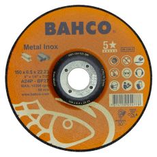 Диск зачистной по нержавеющей стали и металлу 150x6.5x22.23 мм A24P-BF27 BAHCO 3921-150-T27-IM
